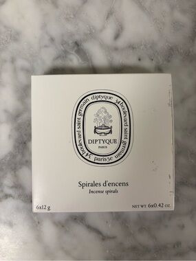 diptyque White Box Incense Spirals